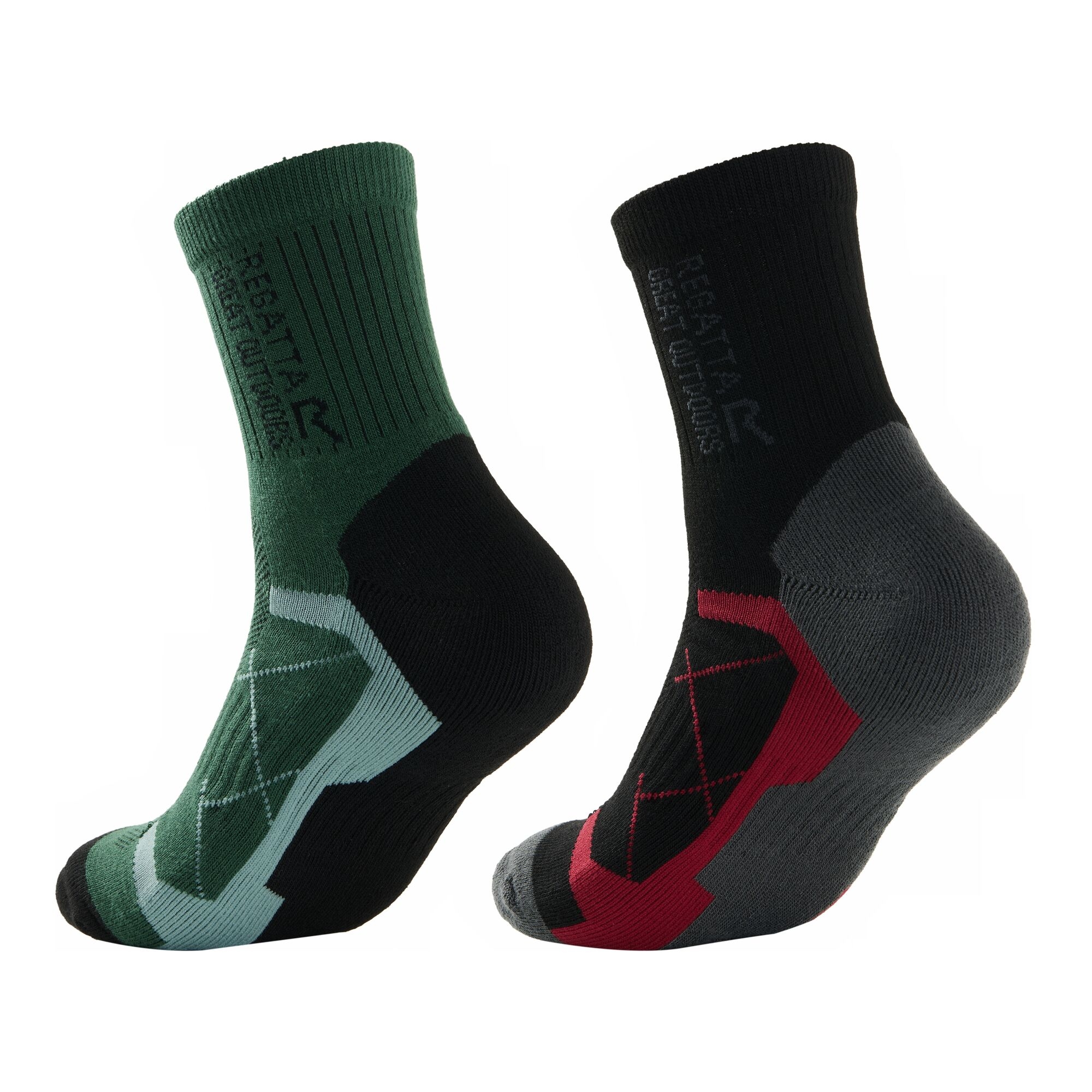 Regatta   Skarpety męskie Outdoor Active 2-pak Czarny