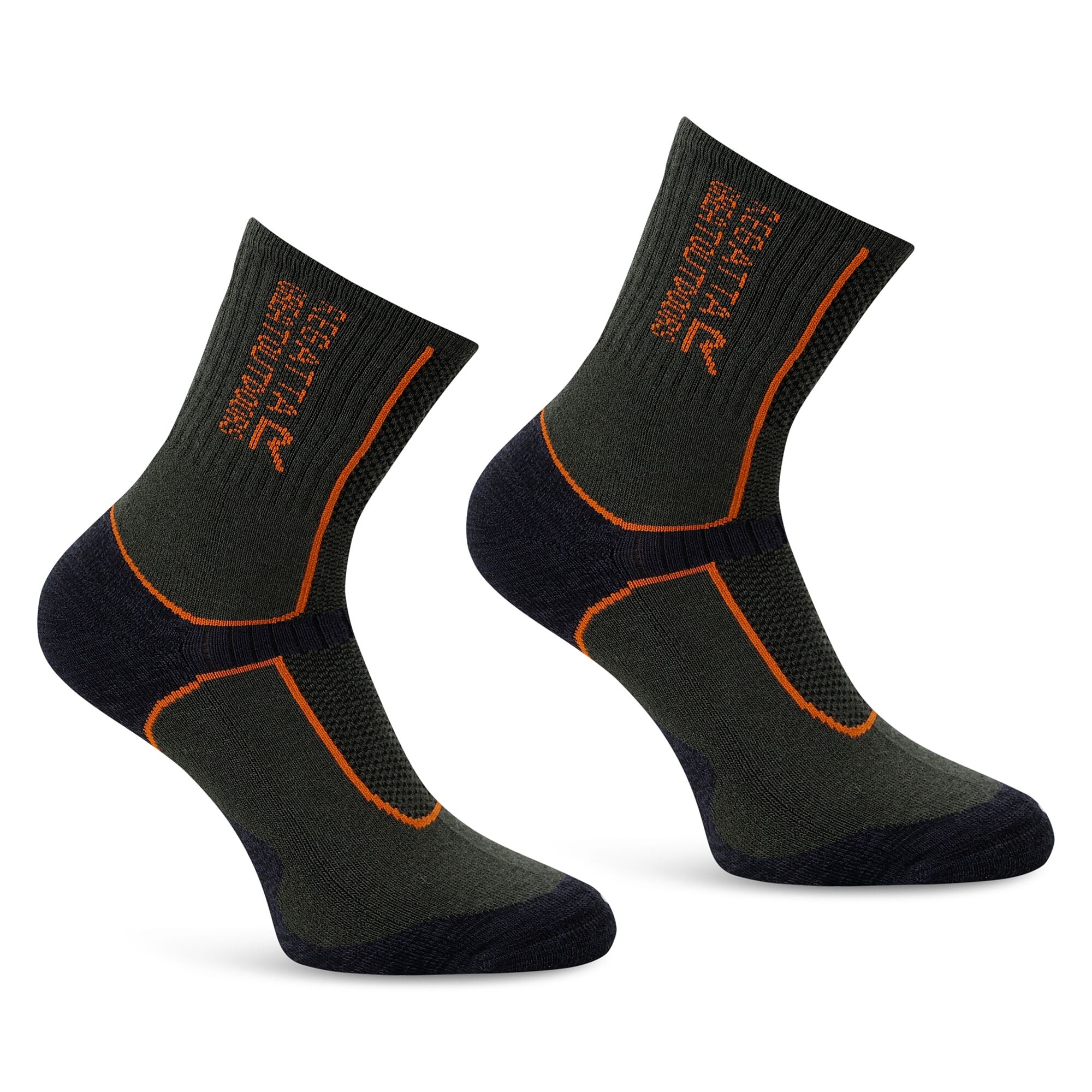 Regatta Merino Wool Hiker Sock Size: Uk 6-8 Men's Green