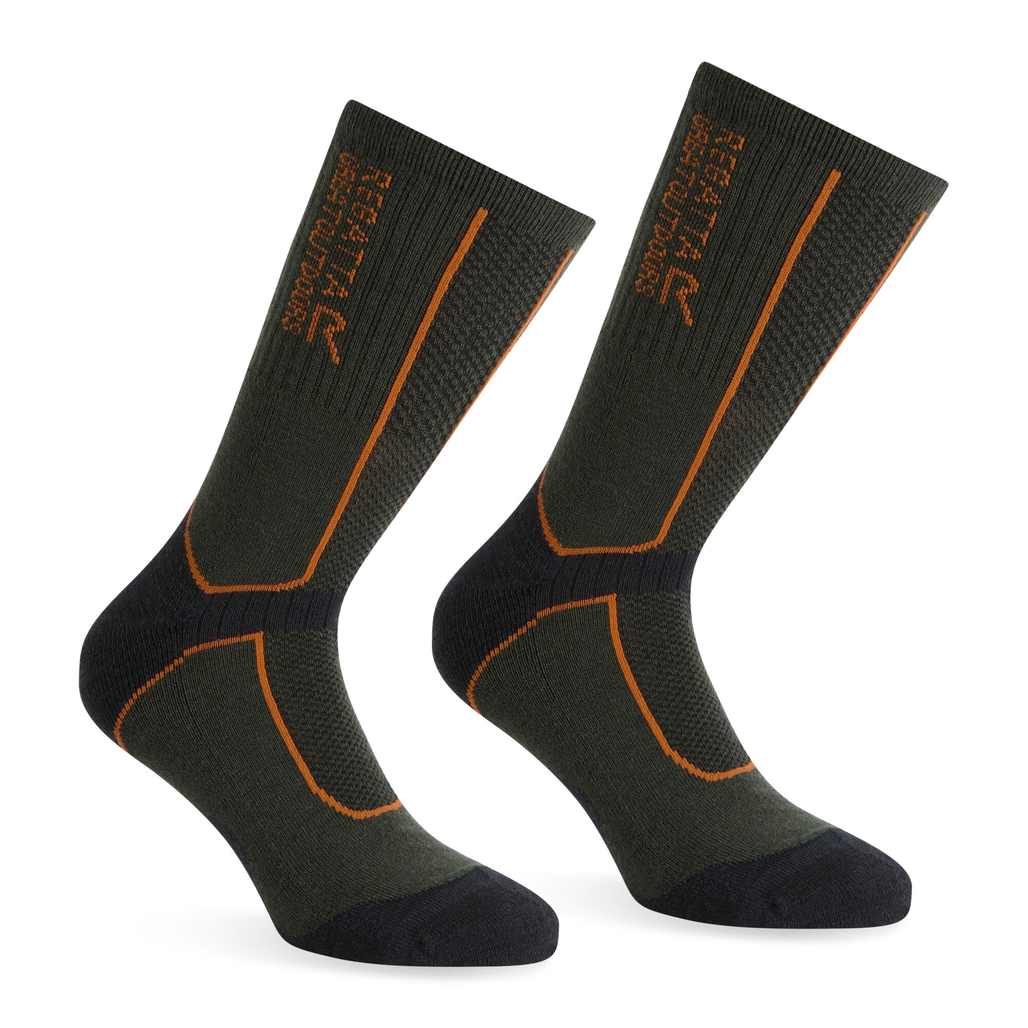 Regatta Men's Merino Wool Hiker Sock - Green UK Size 9-12 - Image 1