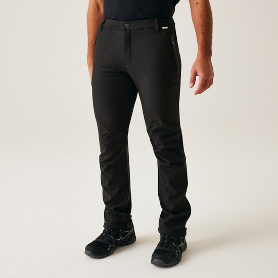Men's Geo II Softshell Walking Trousers Black