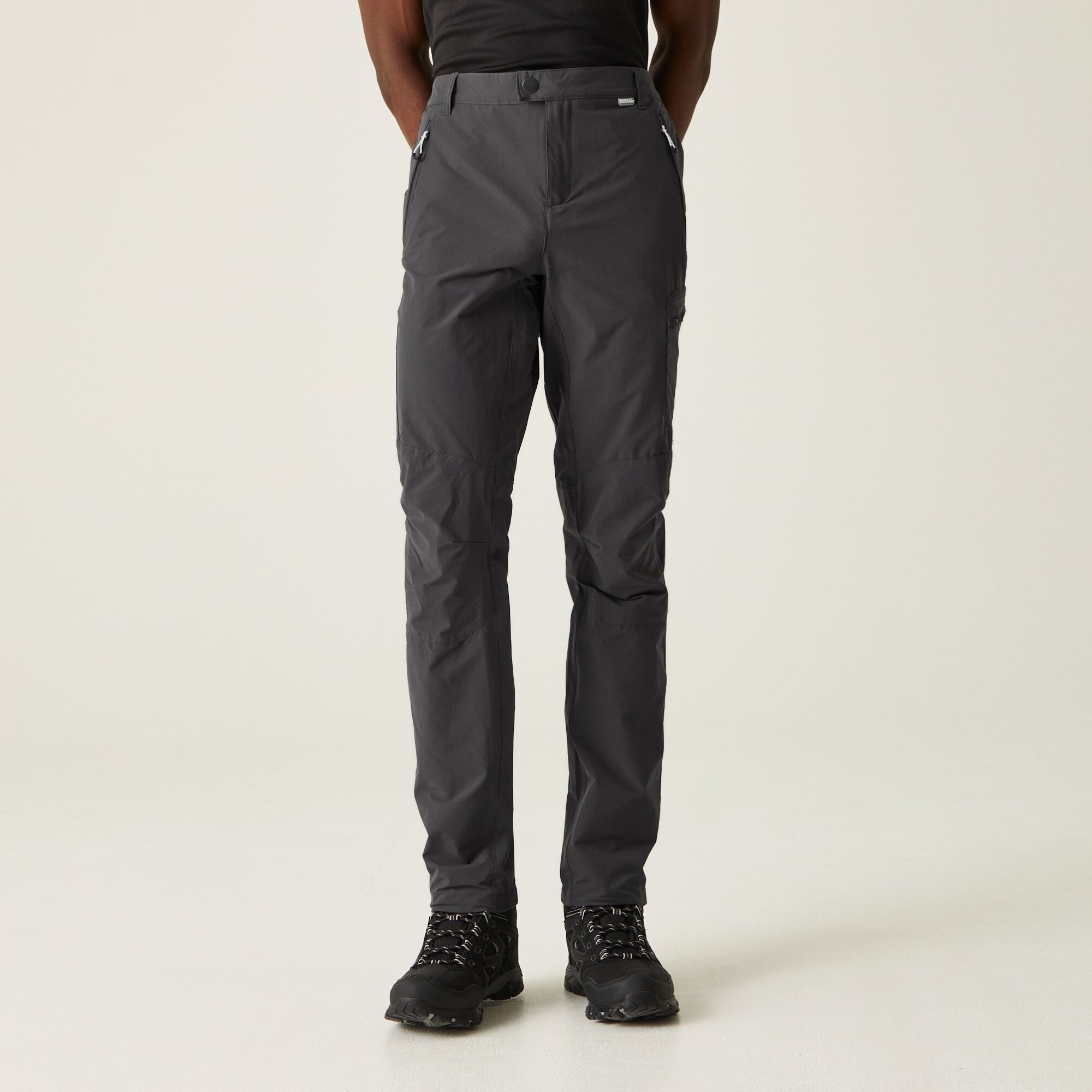 Regatta Highton Walking Trousers Size: 38 R Men's Grey