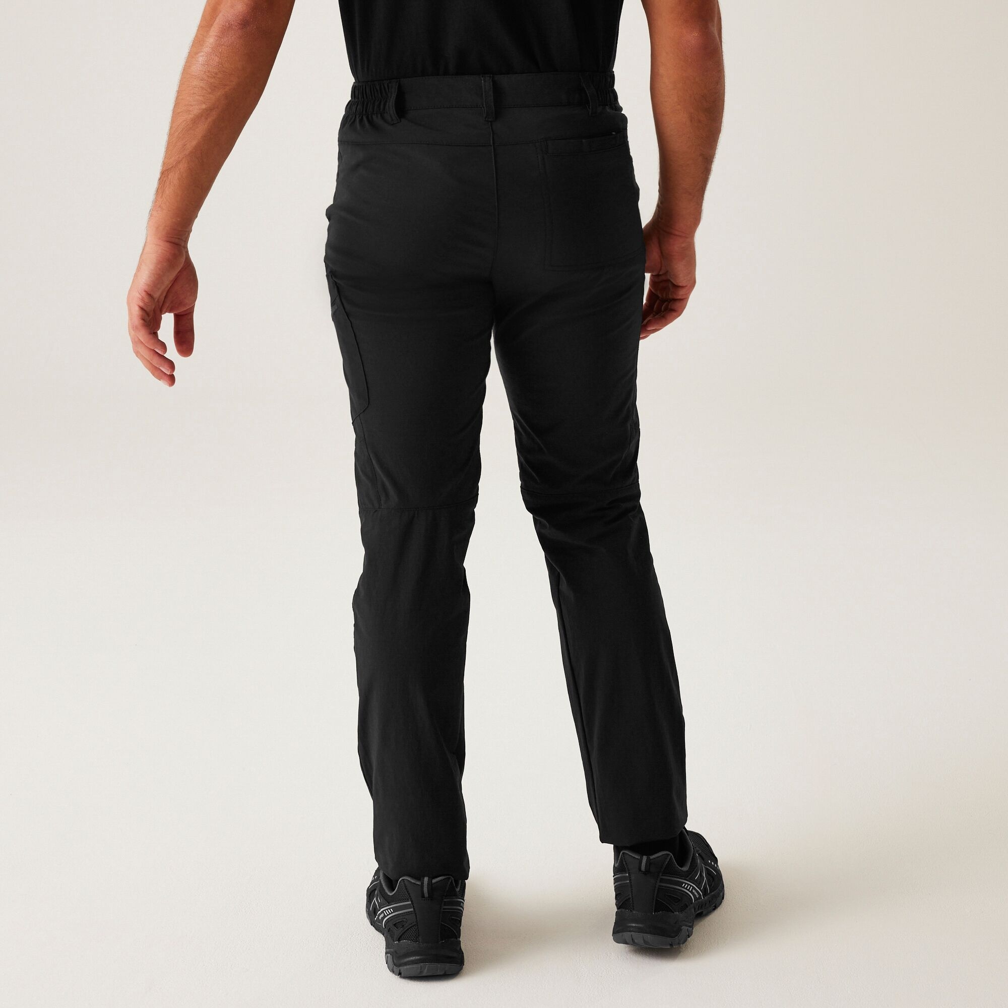 Regatta Spodnie męskie trekkingowe Highton Czarny