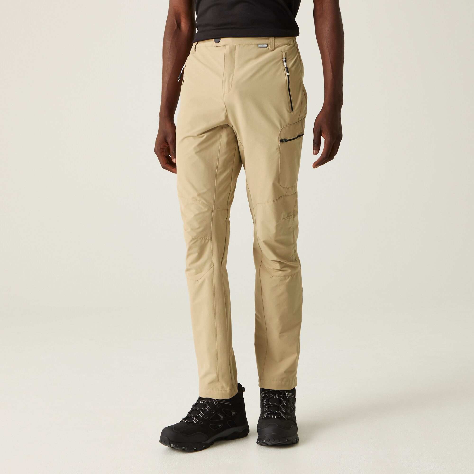 Regatta Men's Highton Walking Trousers - Beige Size 40 R