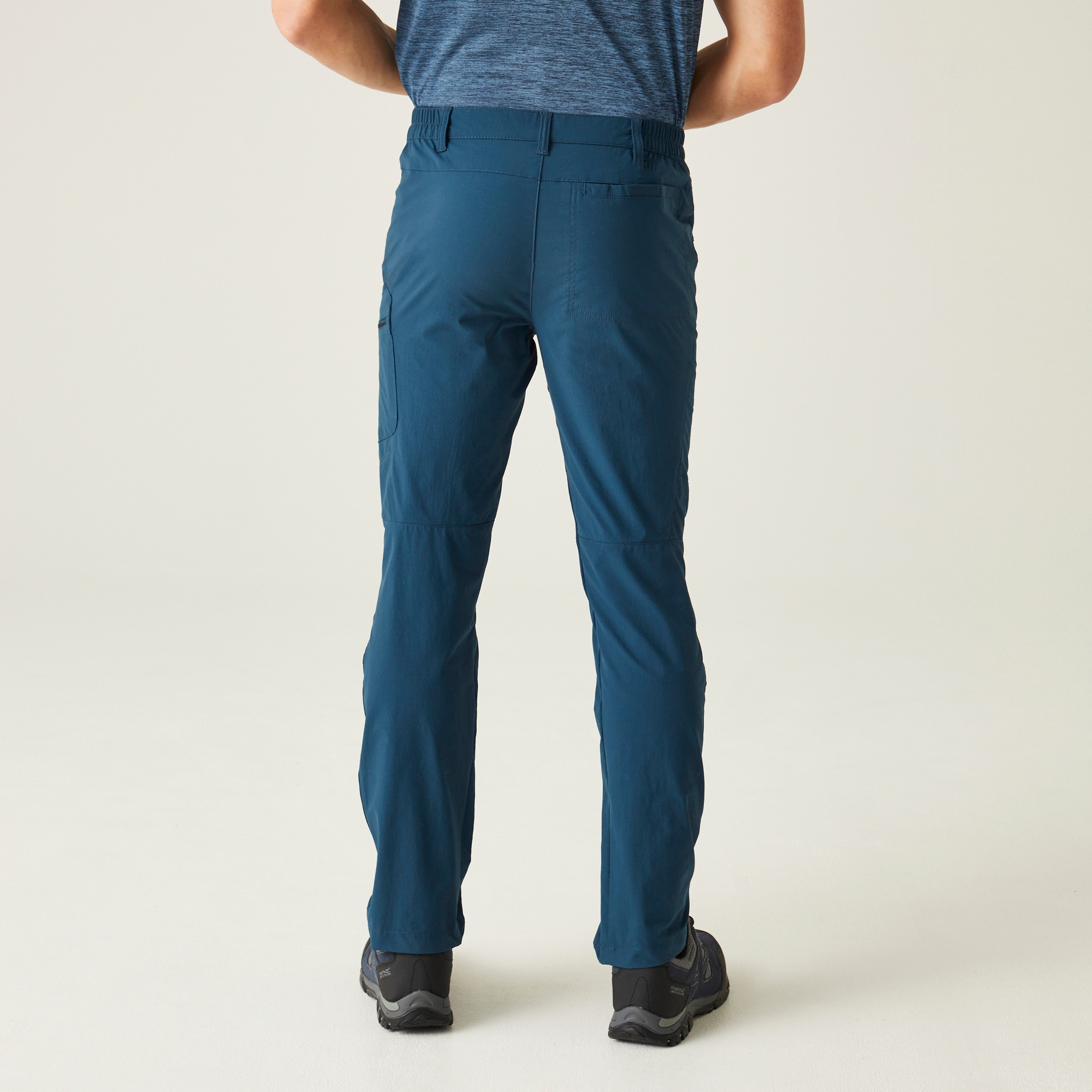 Regatta   Spodnie męskie trekkingowe Highton Niebieski