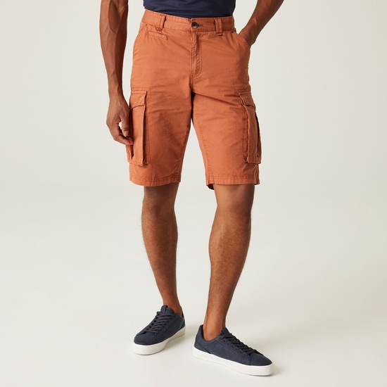 Shorebay Cargoshorts im Vintage-Look für Herren Rot