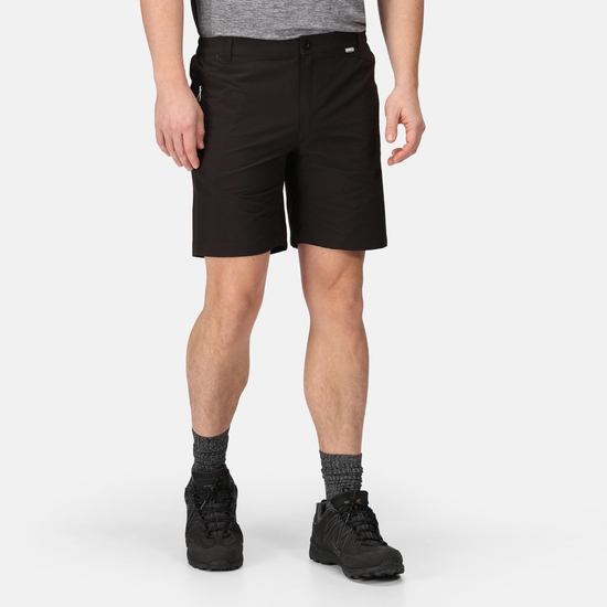 Men's Highton Mid Length Walking Shorts Black 