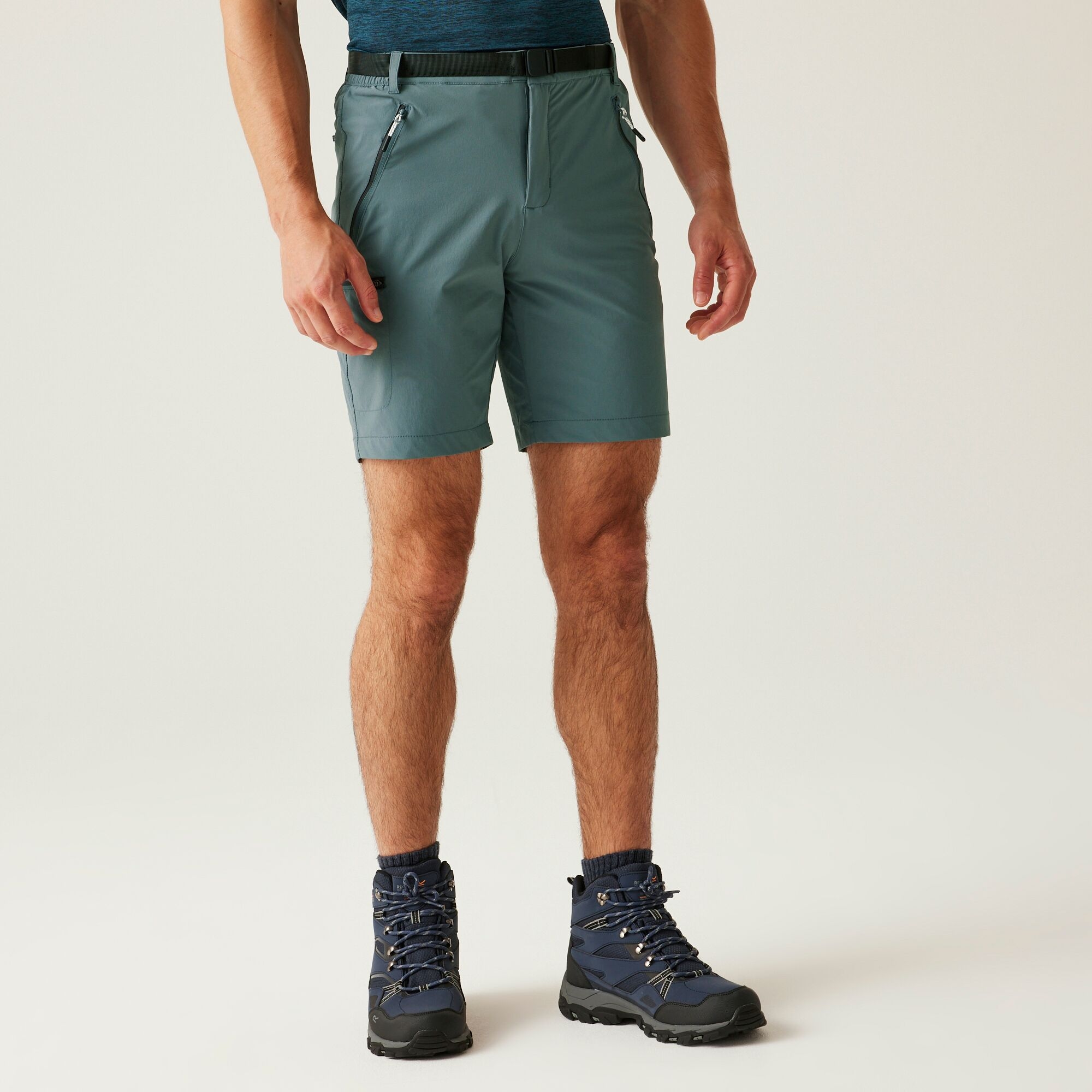 Regatta Męskie Spodenki Trekkingowe Xert Stretch III Niebieski, Rozmiar: 38