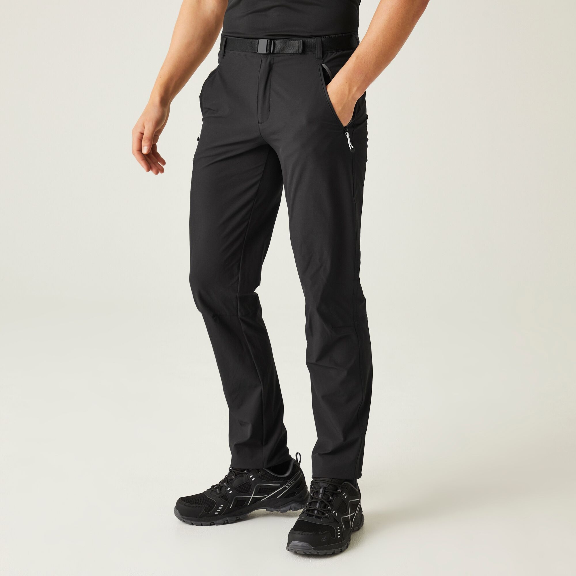 Regatta   Spodnie męskie trekkingowe Xert Stretch III Czarny