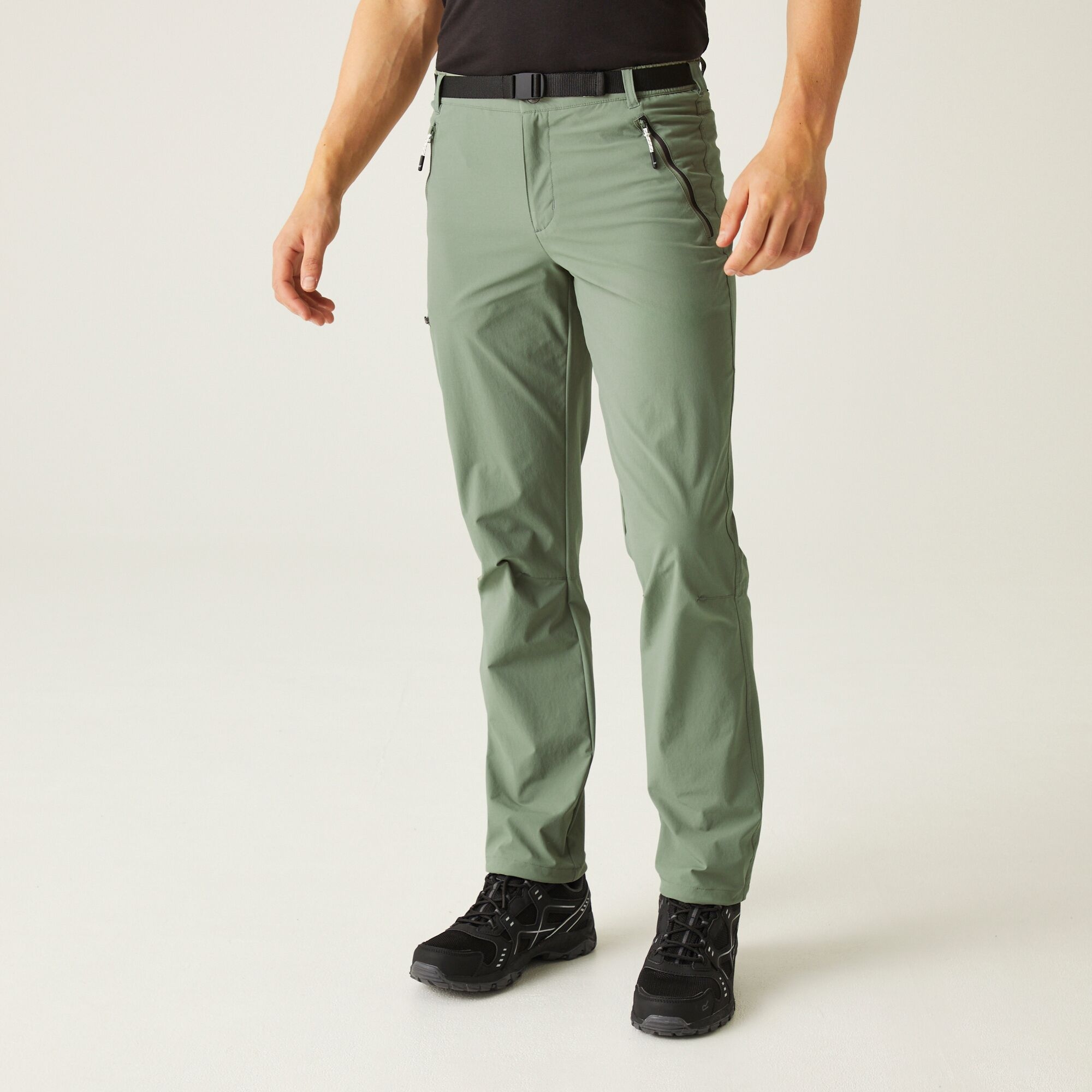 Regatta Męskie spodnie trekkingowe Xert Stretch III Zielony