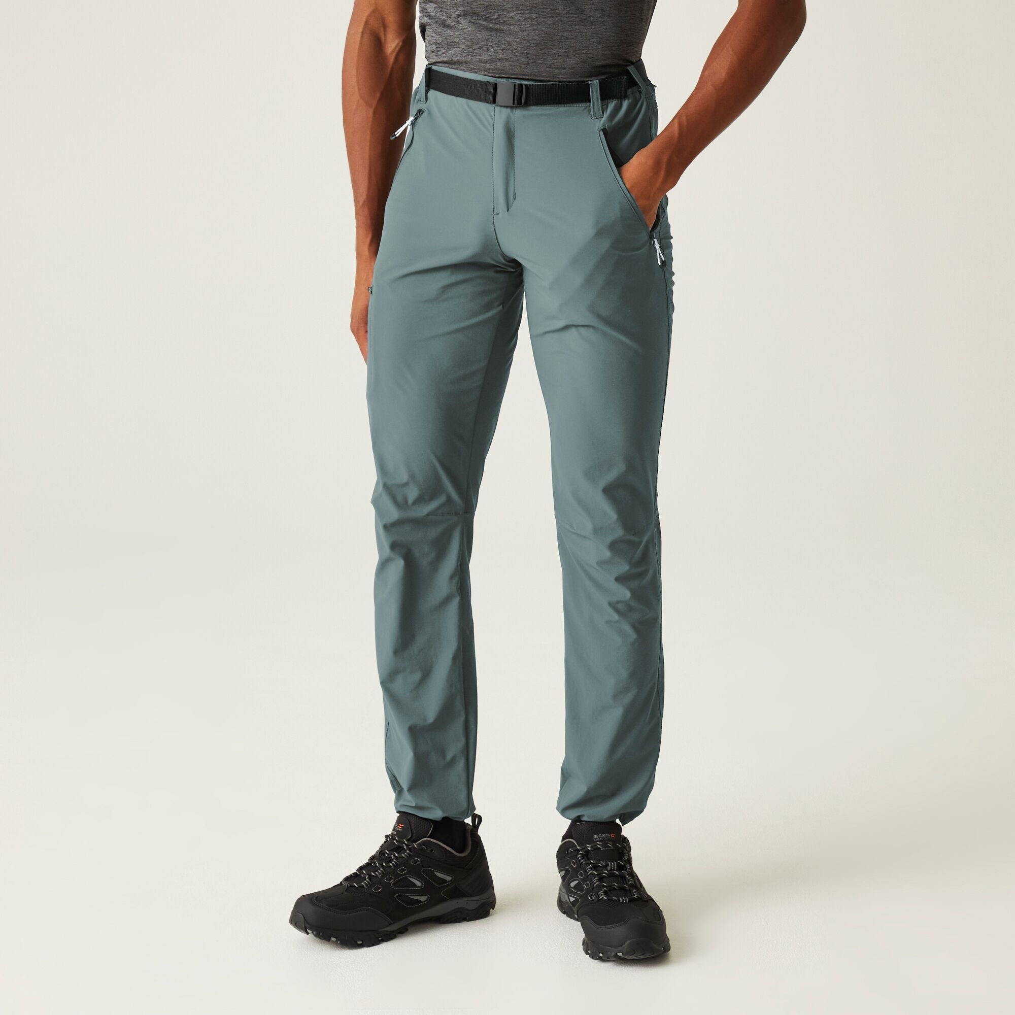 Regatta Męskie spodnie trekkingowe Xert Stretch III Niebieski