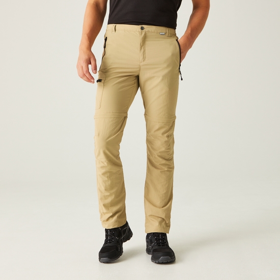 Men's Leesville II Zip Off Walking Trousers Oat