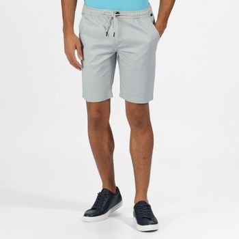 Men's Albie Casual Chino Shorts Light Steel