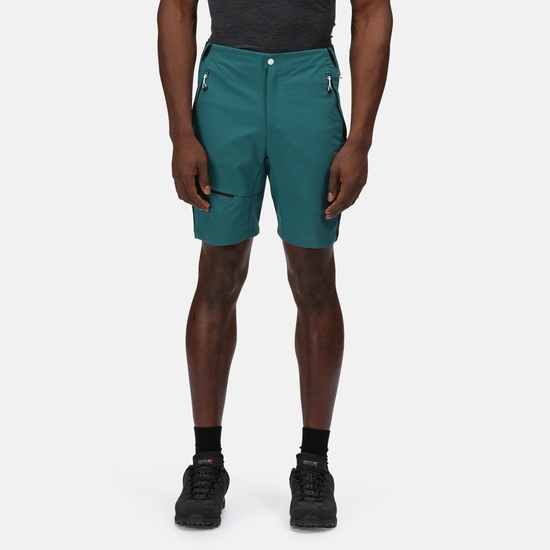 Men's Highton Pro Walking Shorts Pacific Green Black