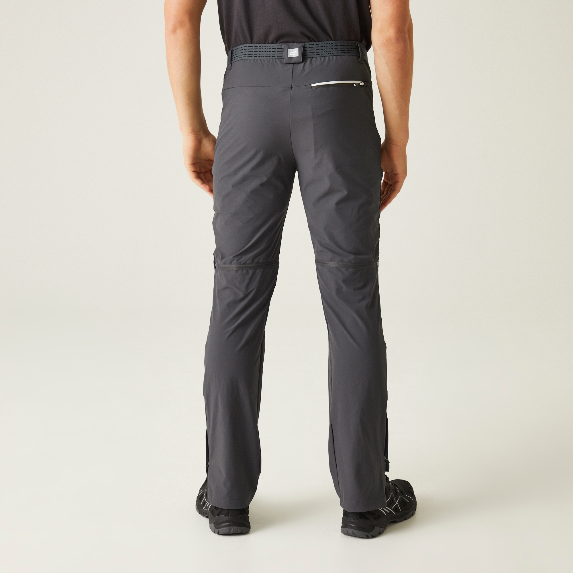 Regatta Regatta Spodnie męskie z odpinanymi nogawkami Mountain Zip Off Szary