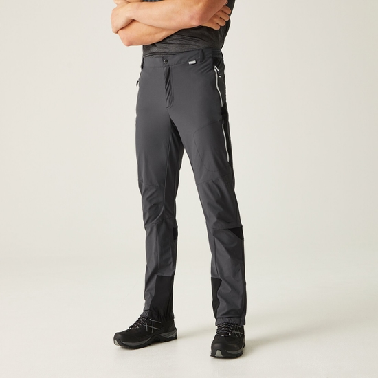 Men's Mountain III Walking Trousers Seal Grey Black