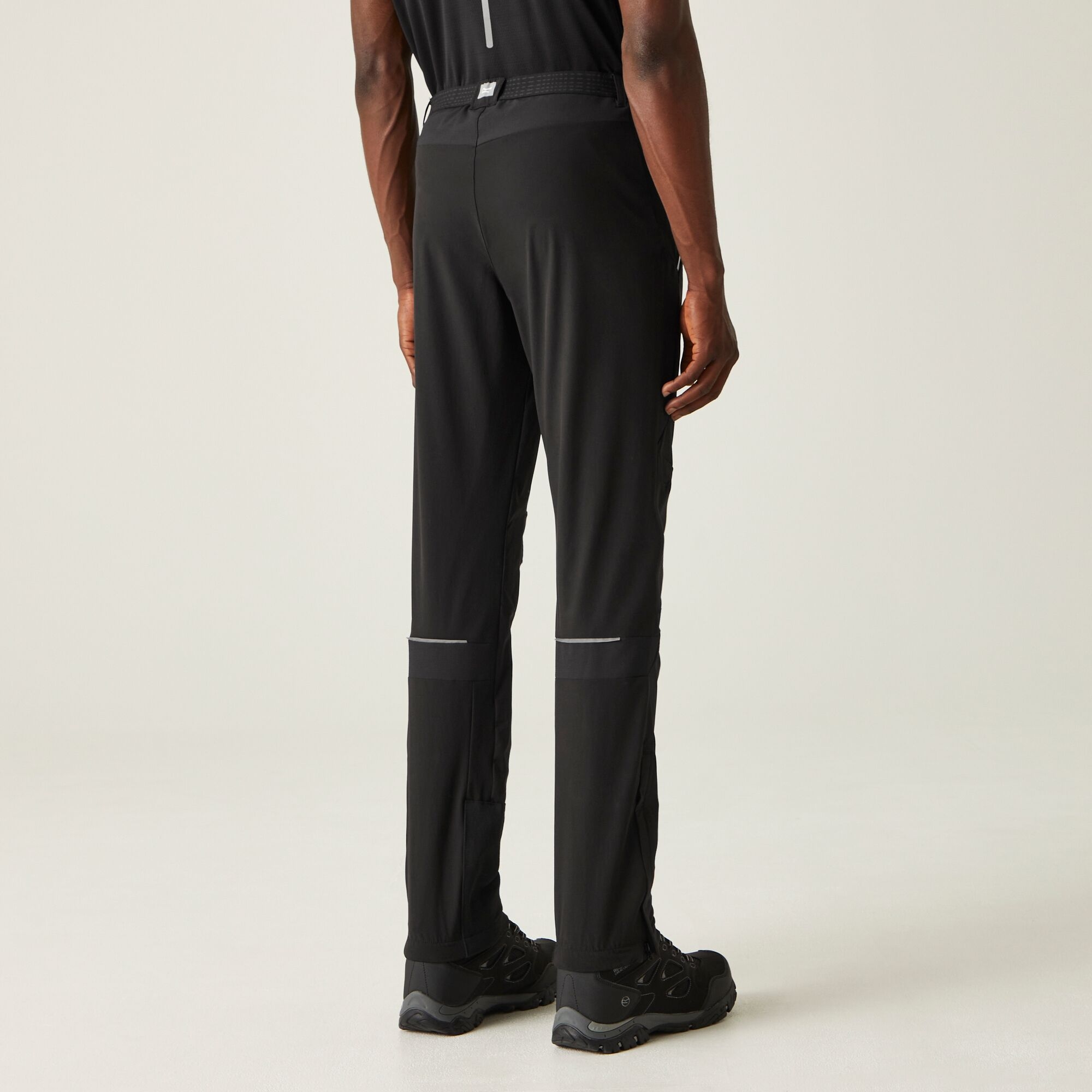 Regatta Spodnie męskie trekkingowe Mountain III Czarny