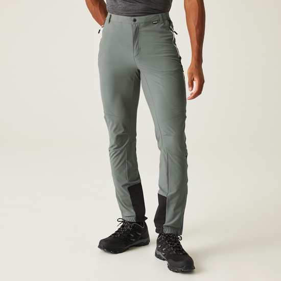 Men's Mountain III Walking Trousers Agave Green Ash