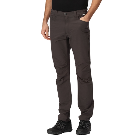 Kennick Pantalon extensible pour homme Gris