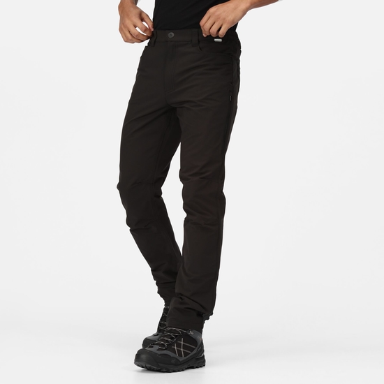 Men's Kennick Stretch Trousers Black