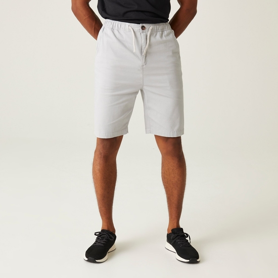 Aldan Casual Homme Short chino Argent