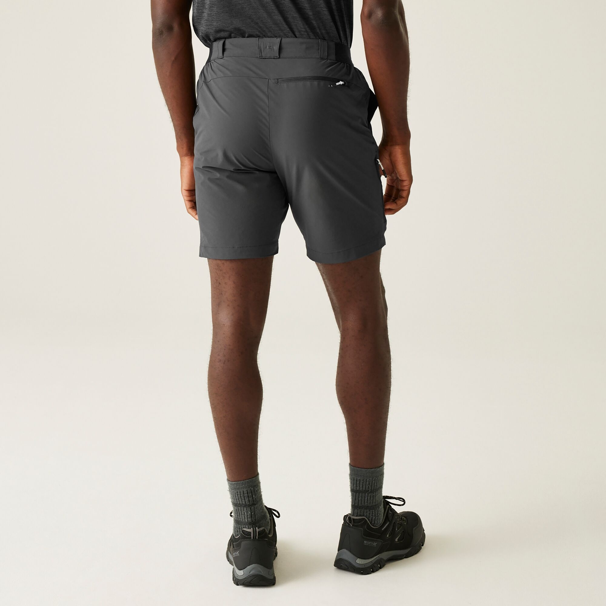 Regatta Spodenki męskie Travel Light Packaway przeciw insektom Szary