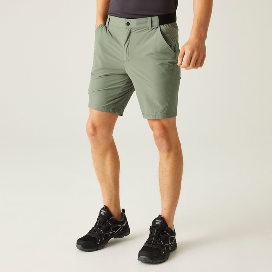 Men's Travel Light Packaway Shorts Agave Green