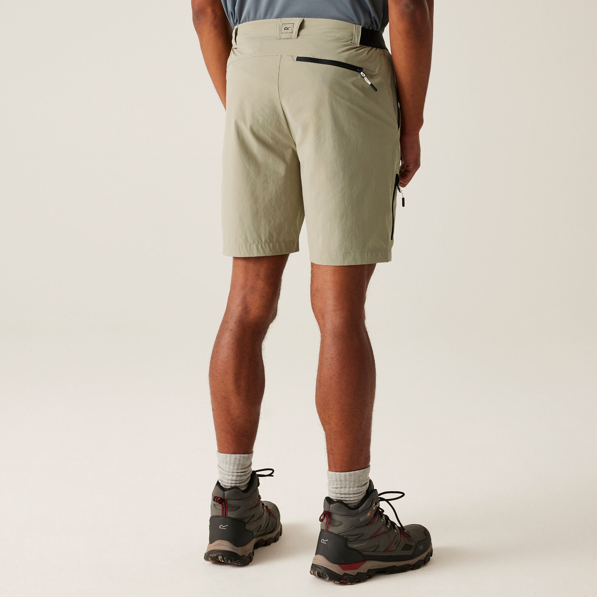 Regatta   Spodenki męskie Travel Light Packaway przeciw insektom Beżowe