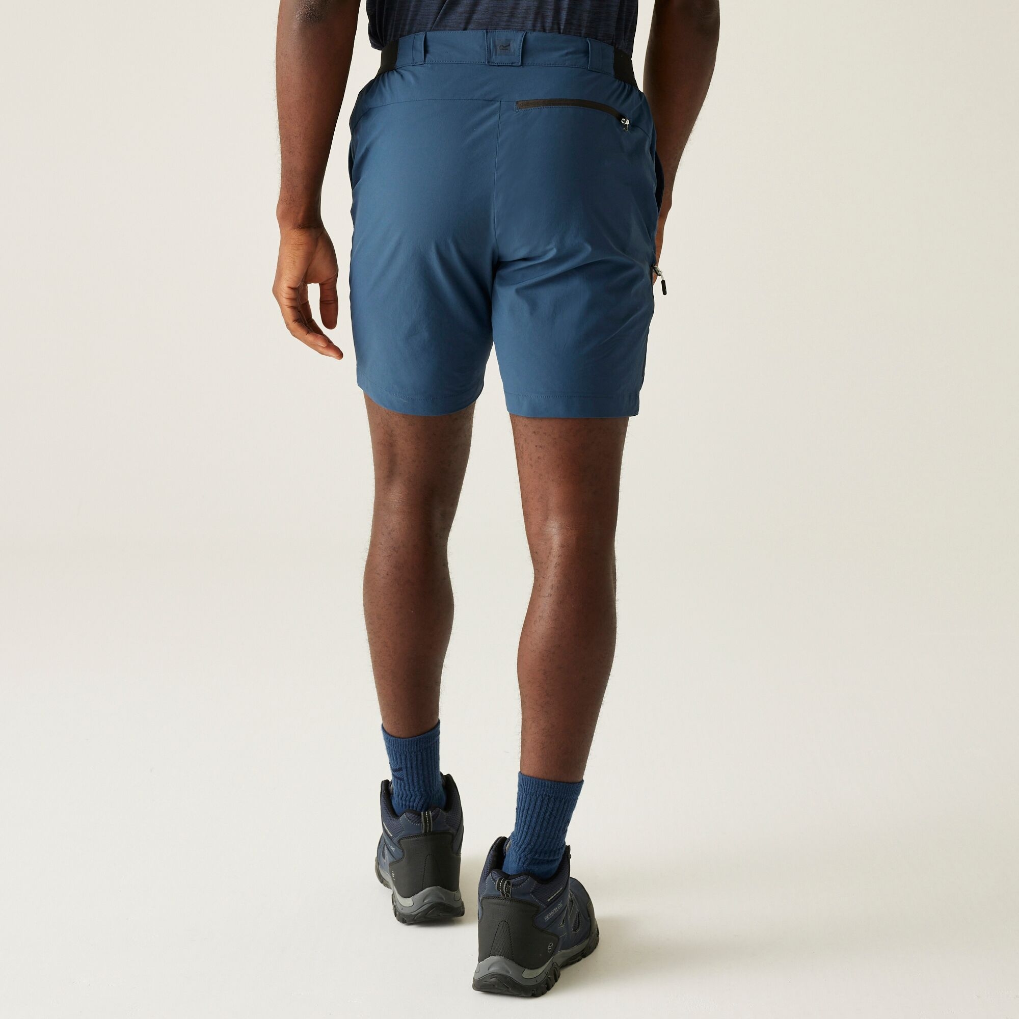 Regatta   Spodenki męskie Travel Light Packaway przeciw insektom Niebieski