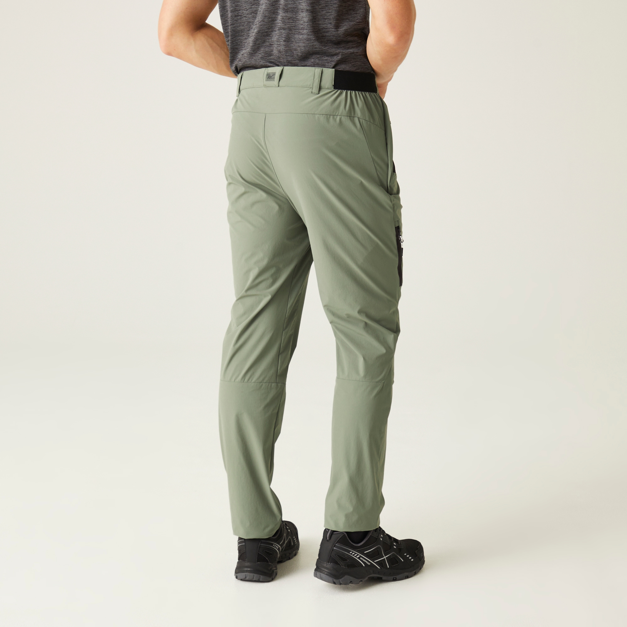 Regatta Regatta Spodnie męskie Travel Light Packaway przeciw insektom Zielony