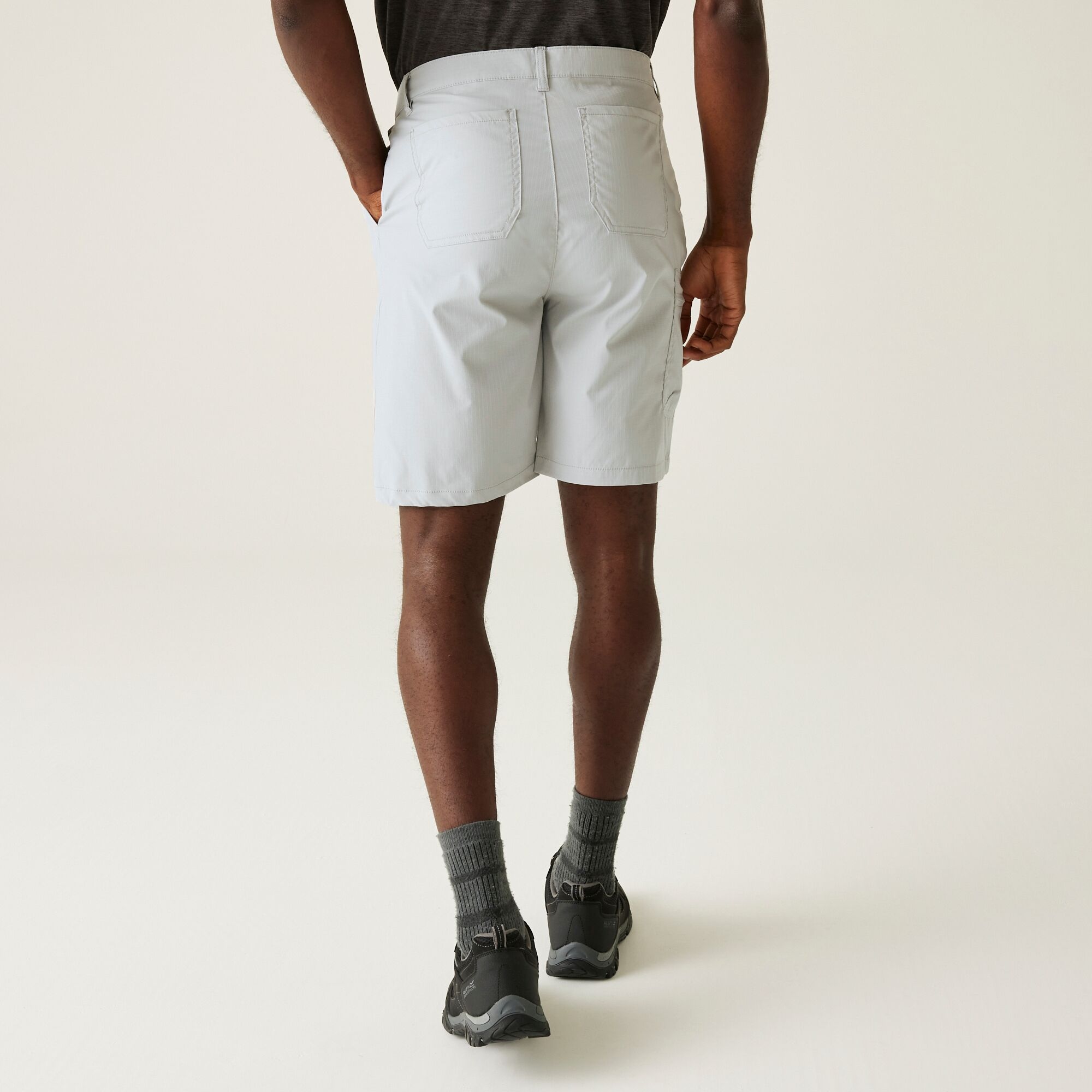 Regatta Męskie spodenki Dalry Multi Pocket Srebrnoszary