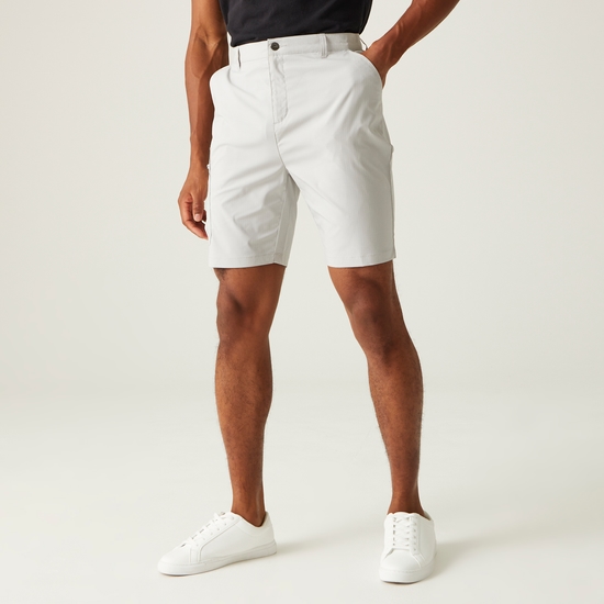 Men's Dalry Multi Pocket Shorts Silver Grey