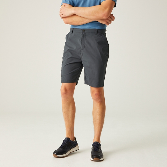 Dalry Homme Short à plusieurs poches Gris