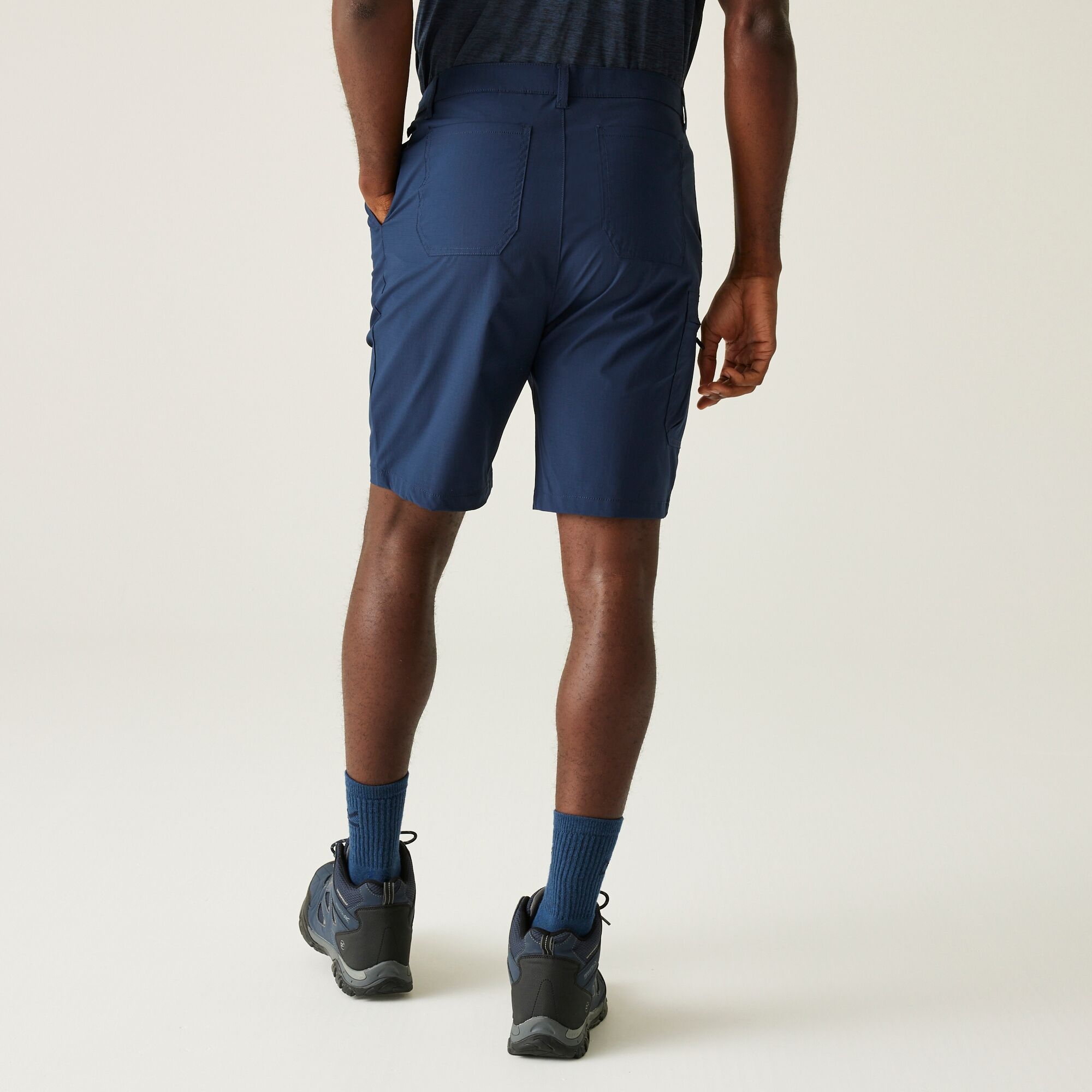 Regatta Męskie Spodenki Dalry Multi Pocket Granatowy