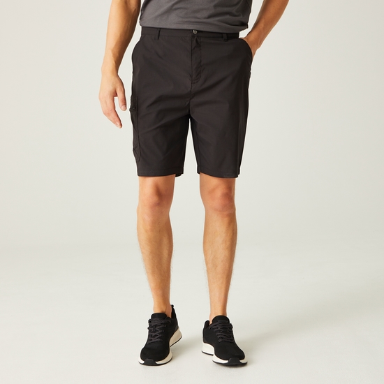 Dalry Homme Short à plusieurs poches Noir