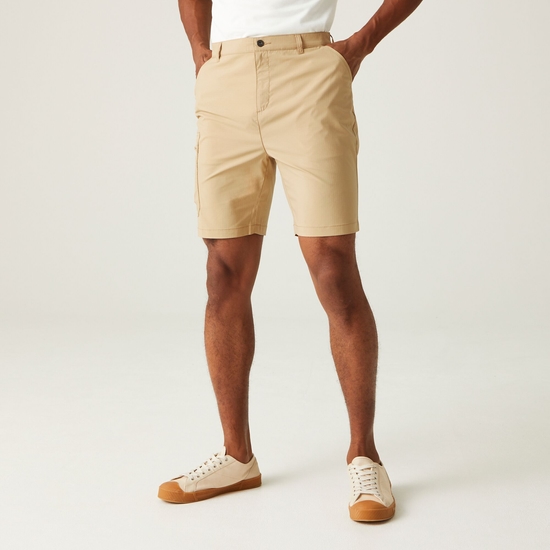 Dalry Shorts mit mehreren Taschen für Herren Beige