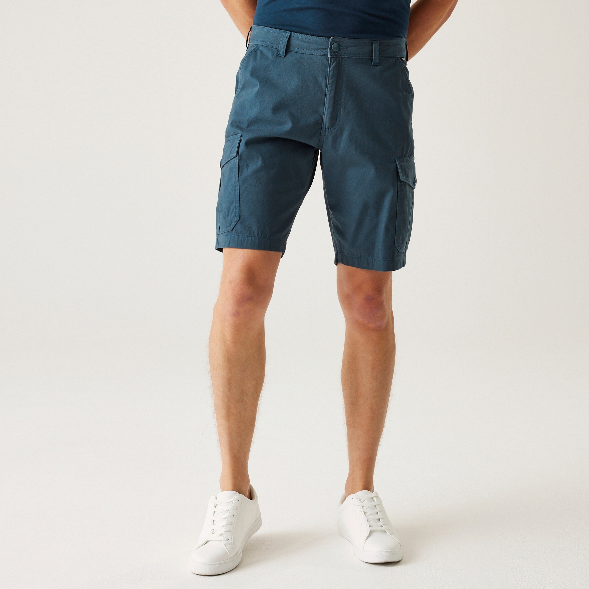 Regatta Męskie Spodenki Casual Ruwan Niebieski, Rozmiar: 30