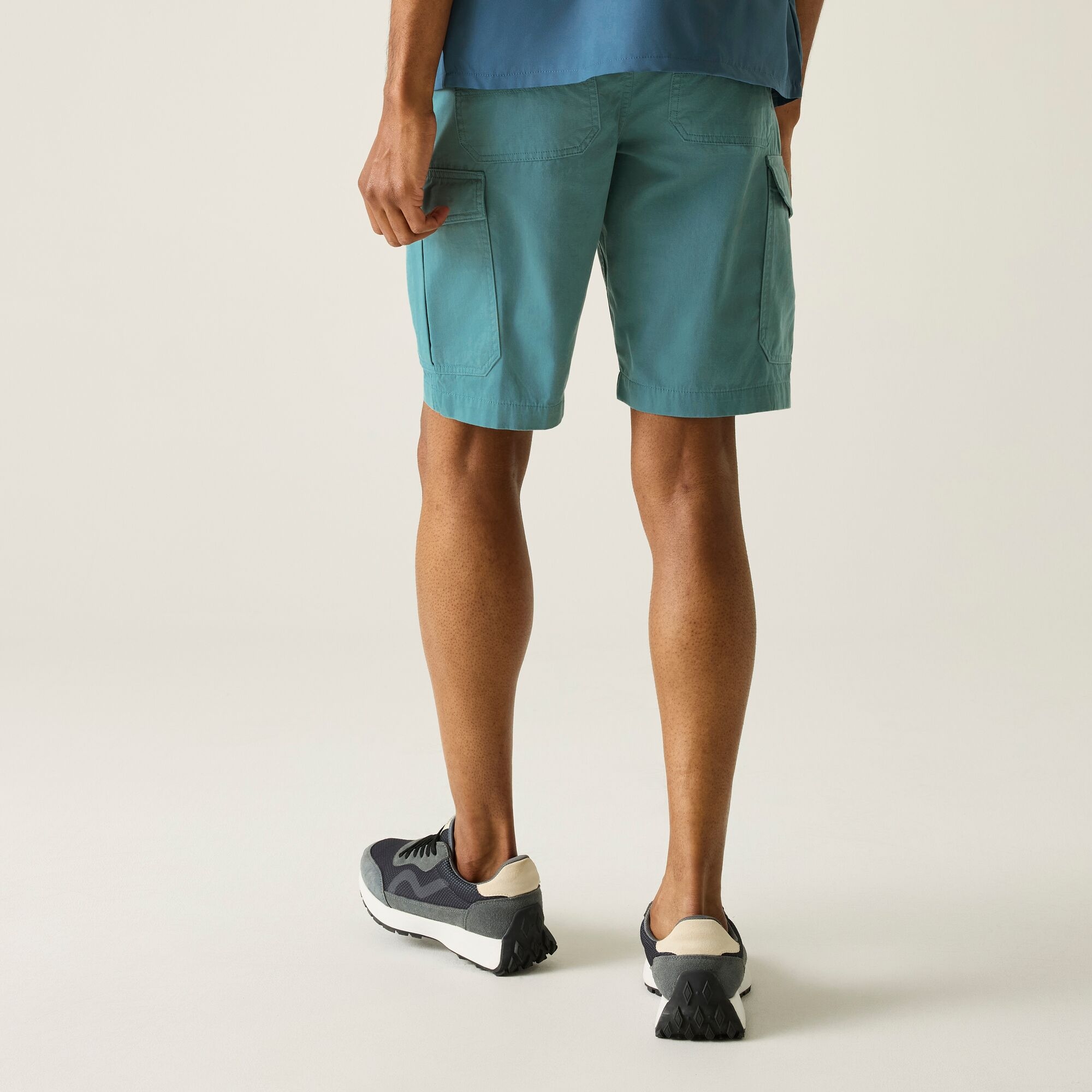 Regatta   Spodenki męskie casual Ruwan Zielony