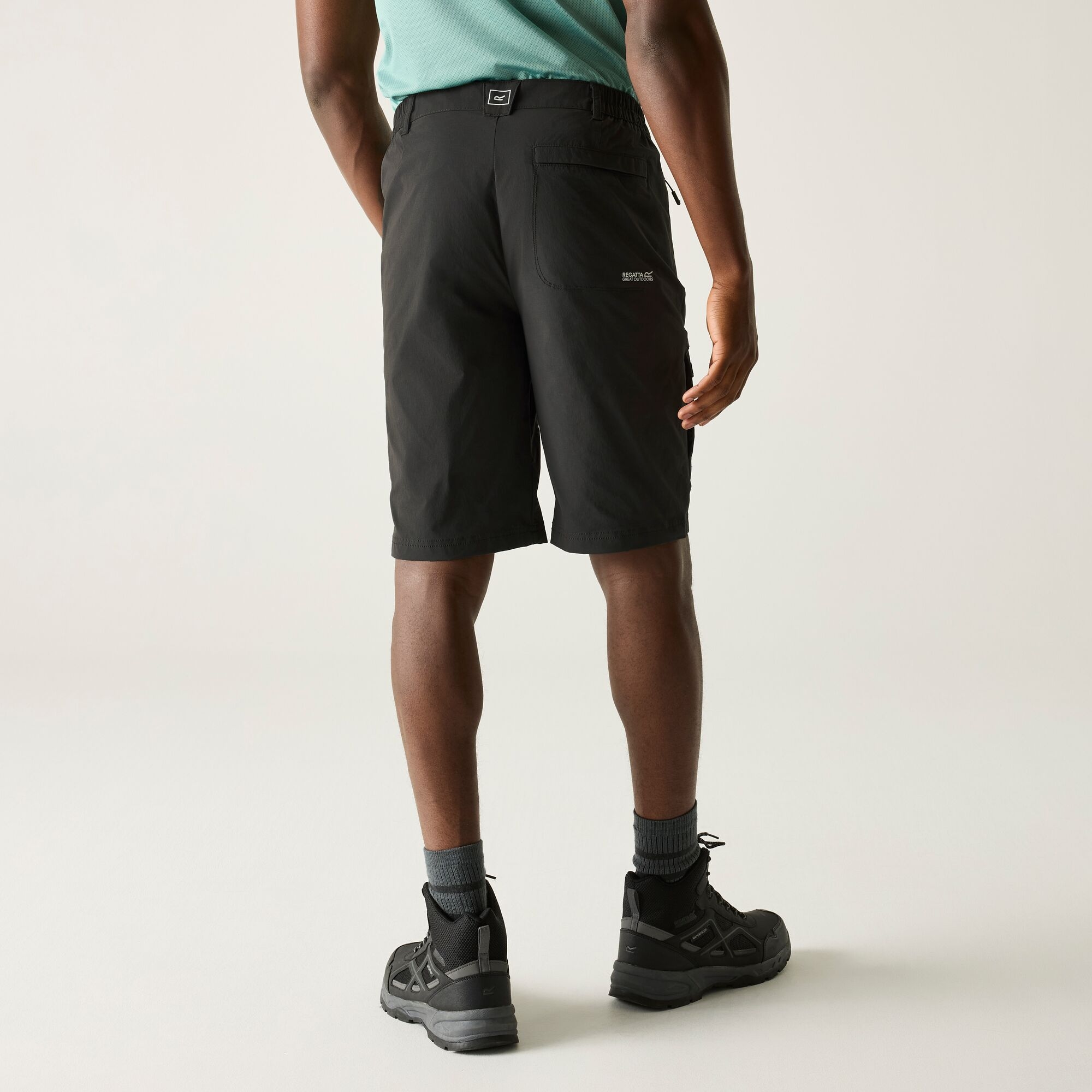 Regatta   Spodenki męskie trekkingowe Highton II Szary