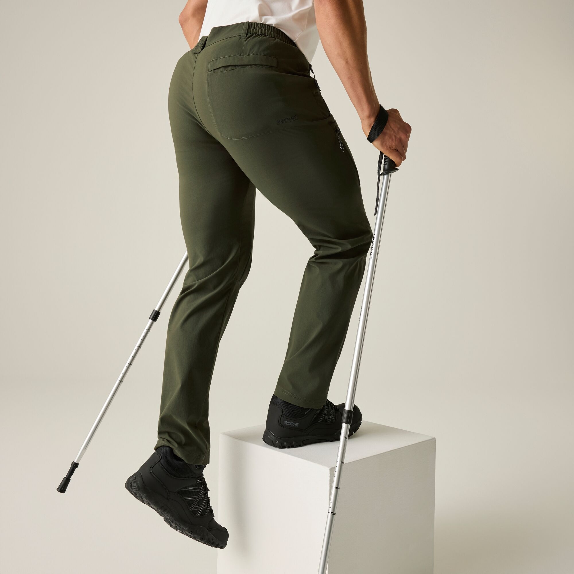 Regatta Regatta Spodnie męskie trekkingowe Highton II Zielony