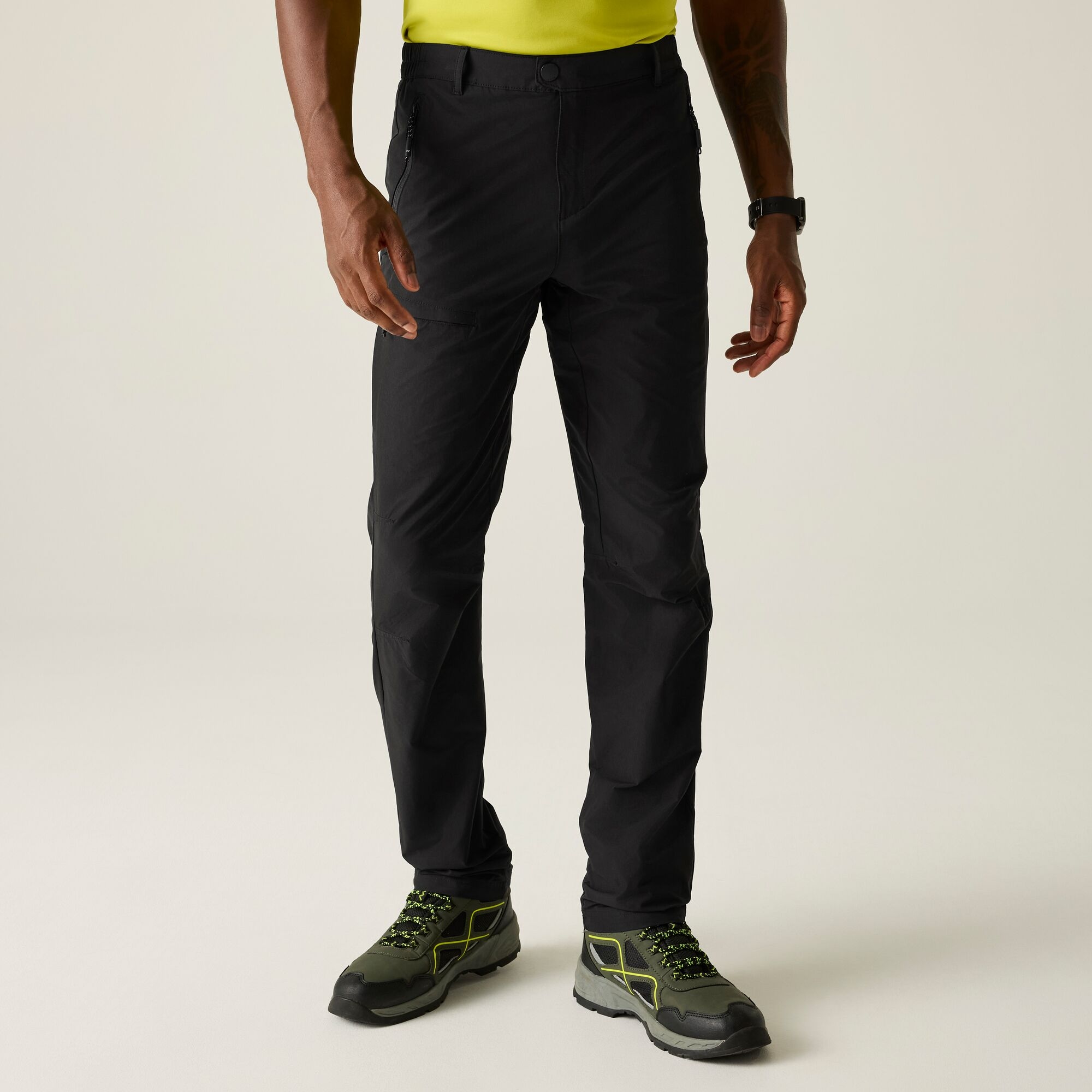 Regatta Men's Highton Ii Walking Trousers - Black Size 36 R