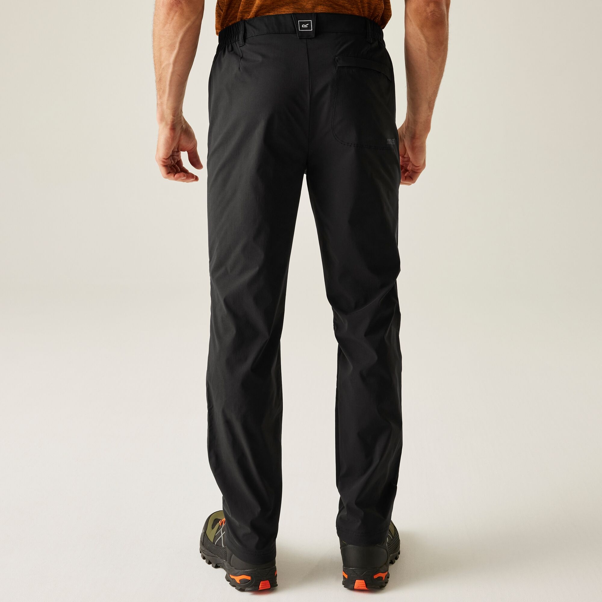 Regatta Spodnie męskie trekkingowe Highton II Czarny