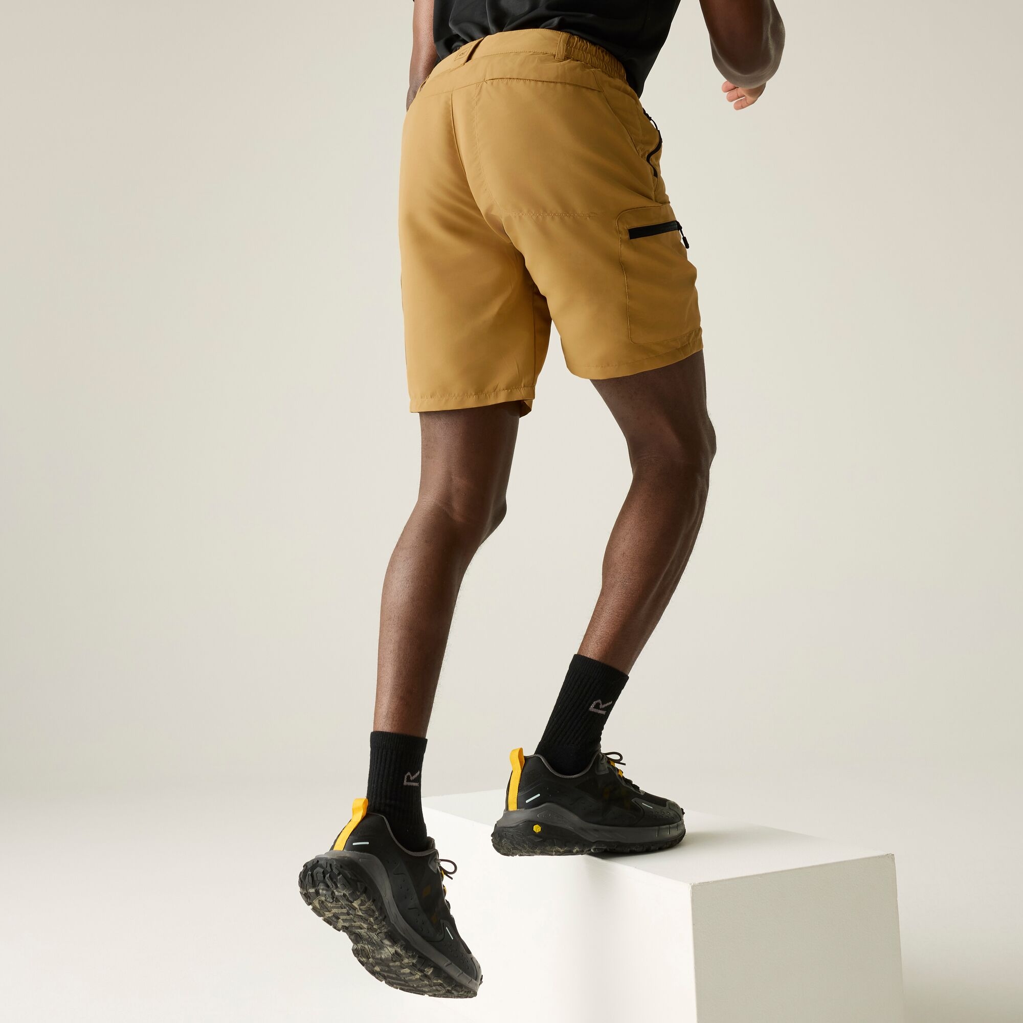 Regatta Spodenki męskie trekkingowe Leesville III Brązowy