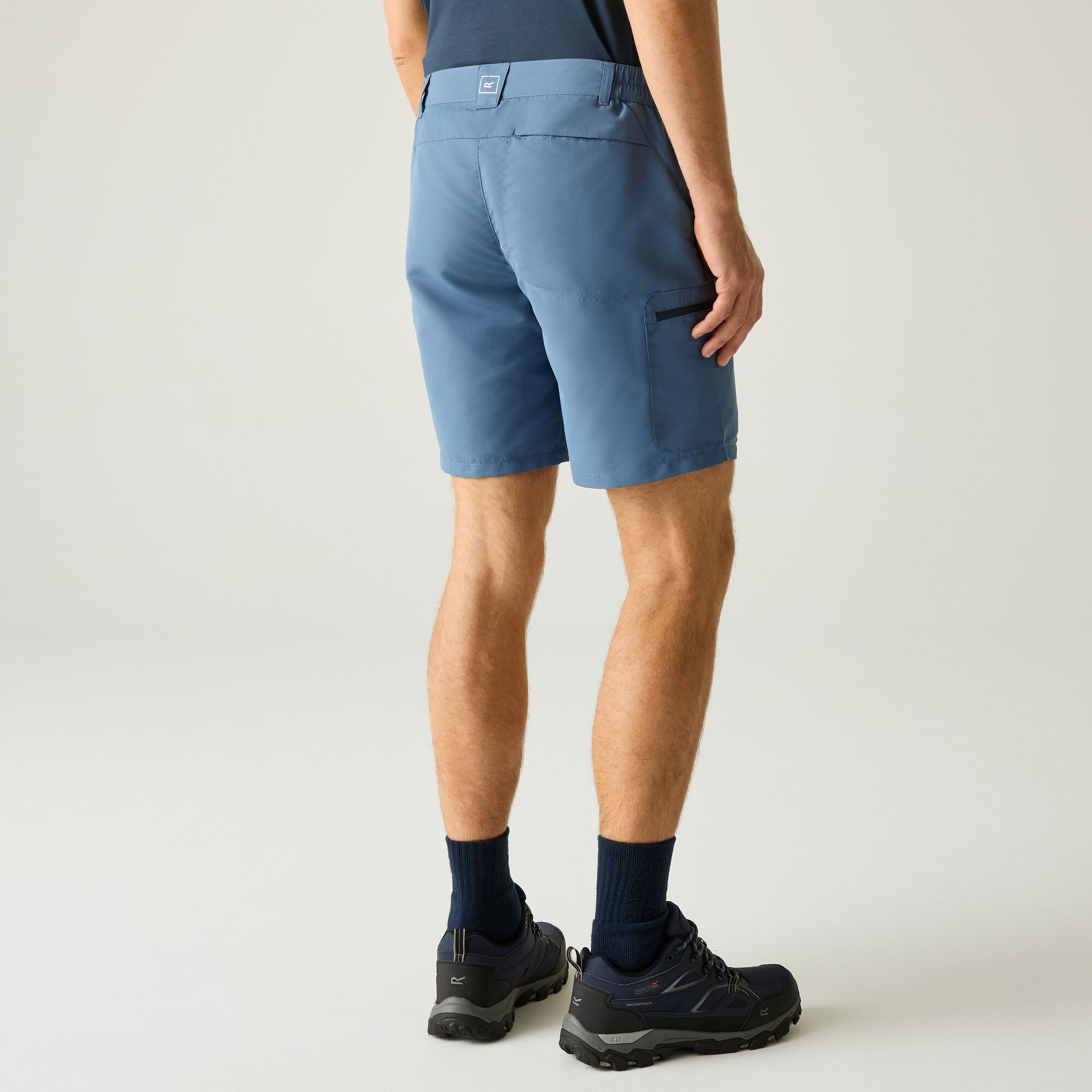 Regatta   Spodenki męskie trekkingowe Leesville III Niebieski