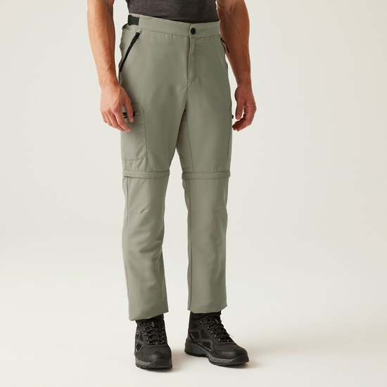 Men's Leesville III Zip Off Walking Trousers Golden Sand