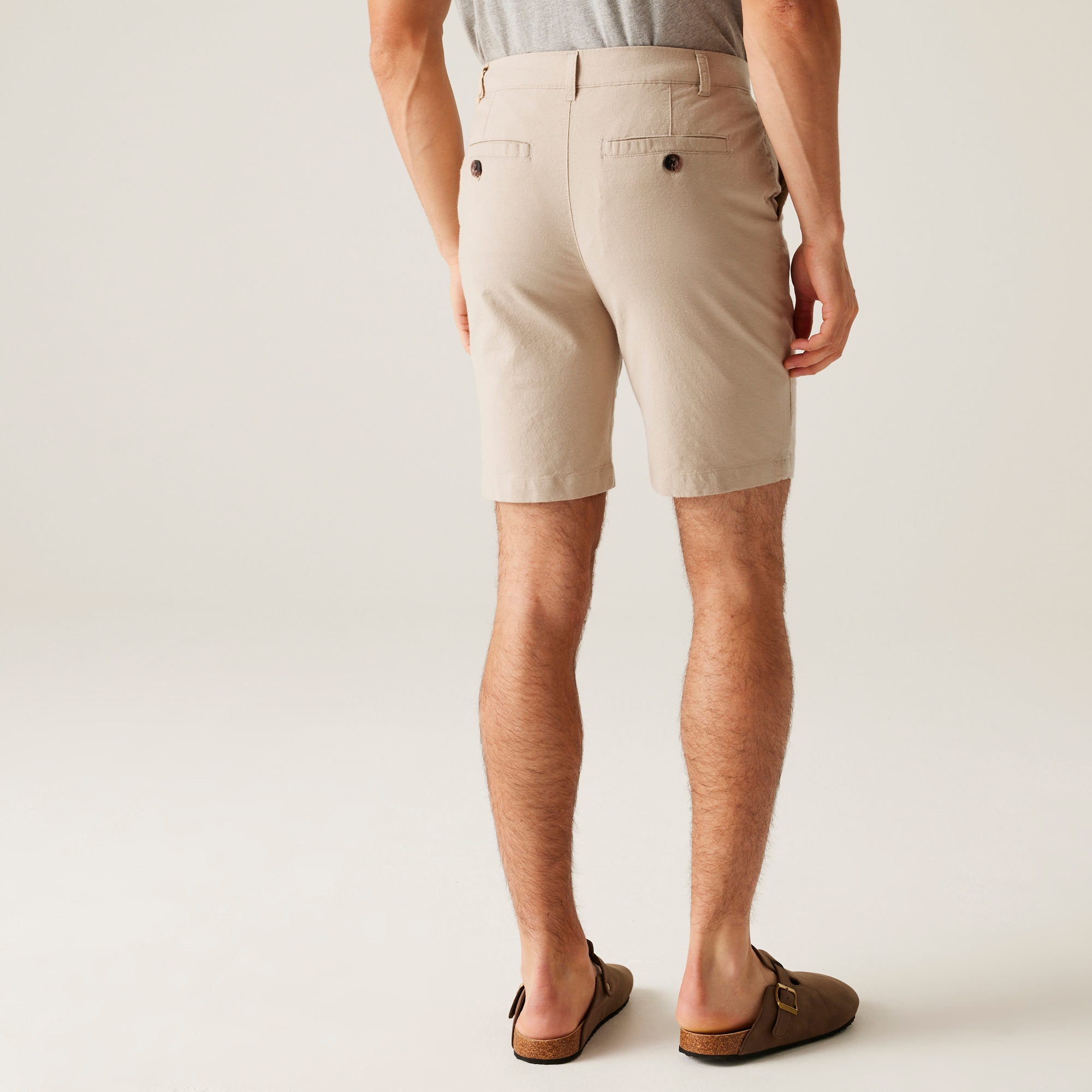 Regatta Men's Stylish Sabastal Shorts White Pepper, Size: 34