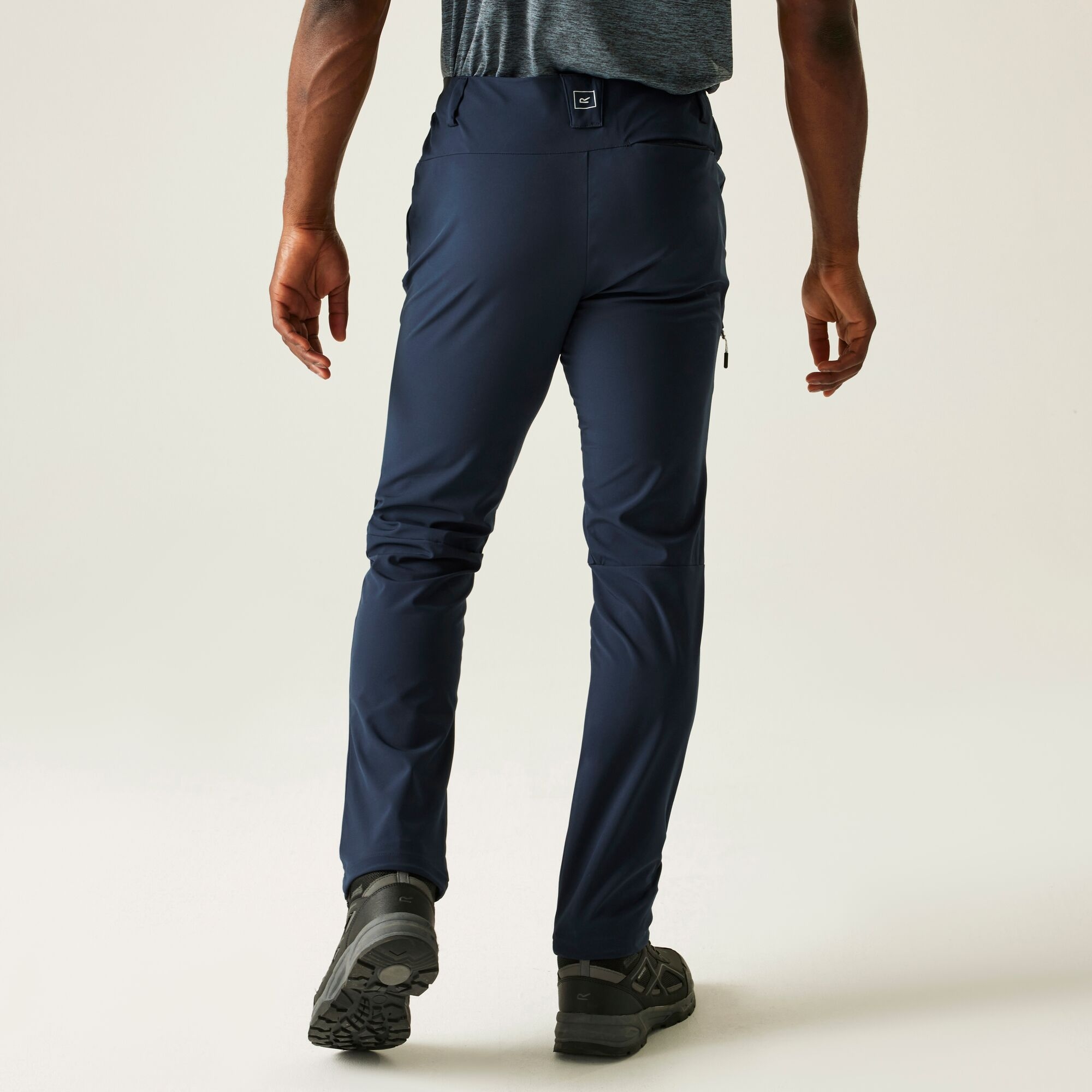 Regatta Spodnie męskie trekkingowe Bayfell Niebieski