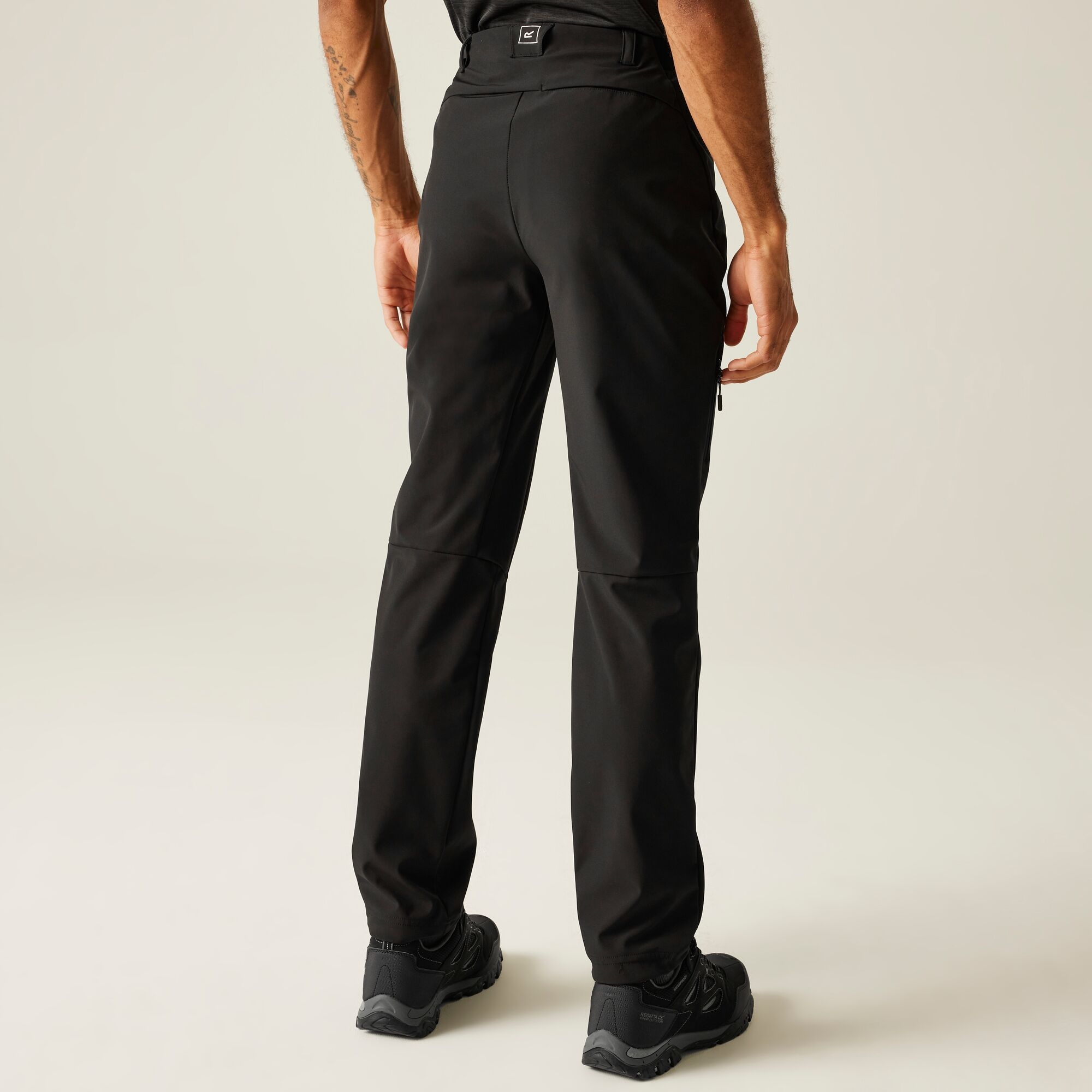 Regatta Men's Water-repellent Bayfell Walking Trousers Black, Size: 32 R
