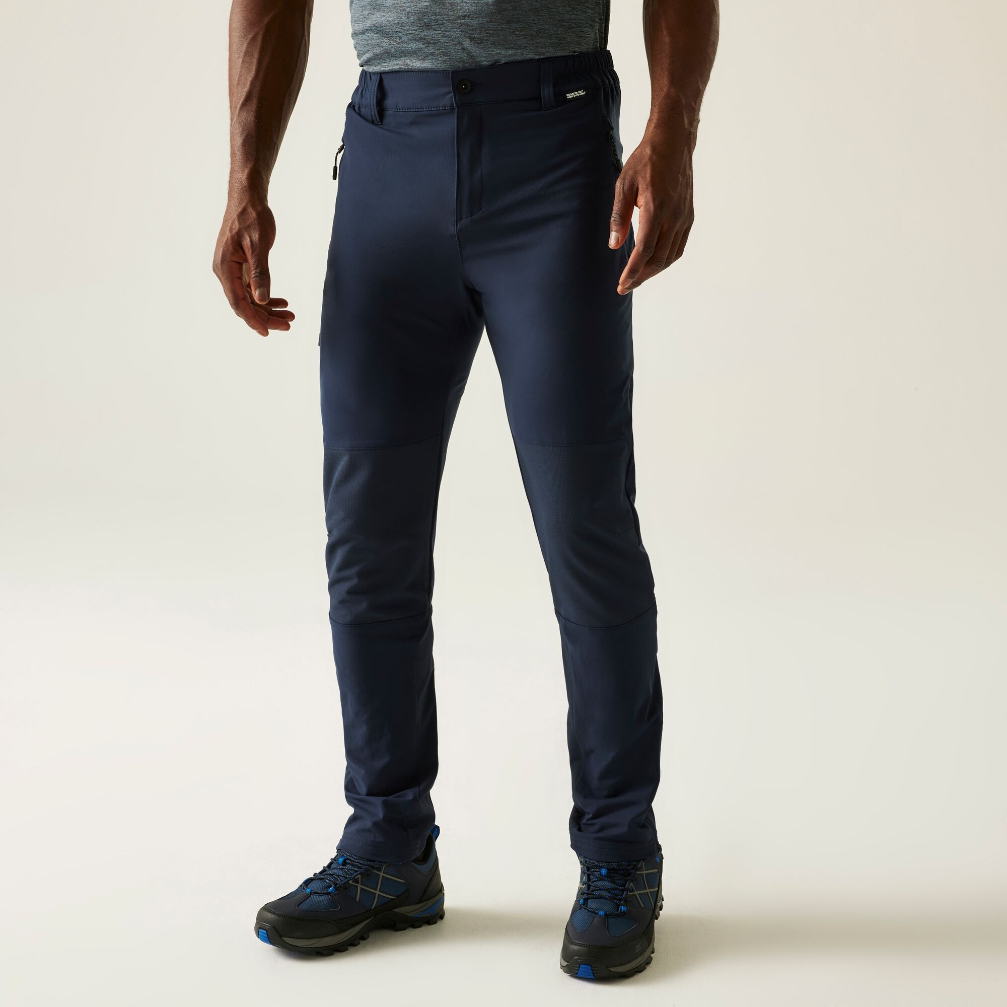 Regatta Men's Montorn Walking Trousers - Blue Size 38 R