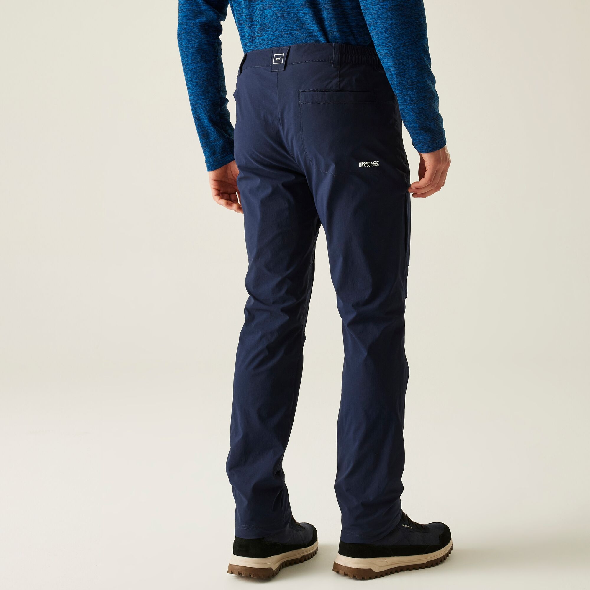 Regatta Spodnie męskie zimowe ocieplane Highton Niebieski