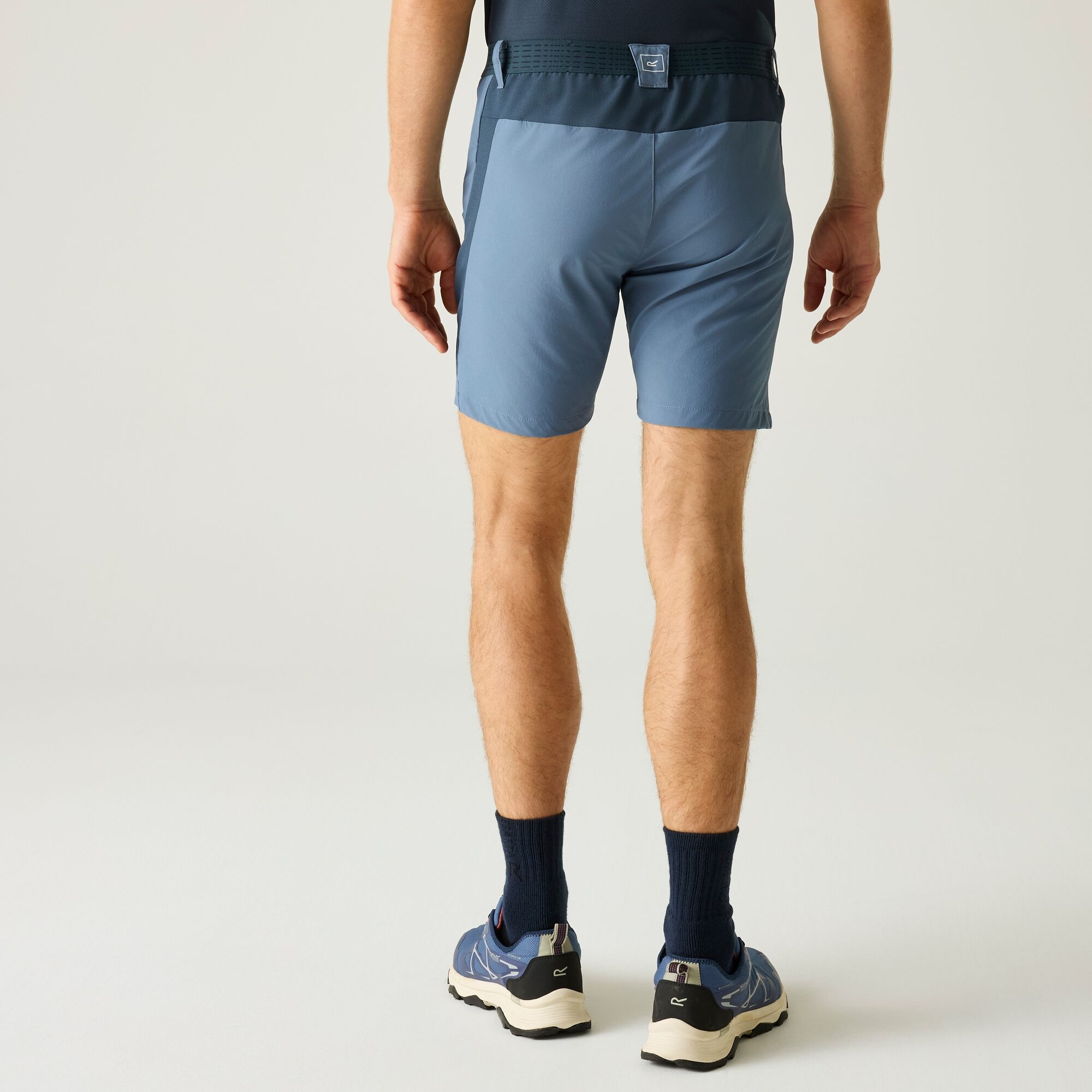 Regatta Spodenki męskie trekkingowe Mountain Niebieski